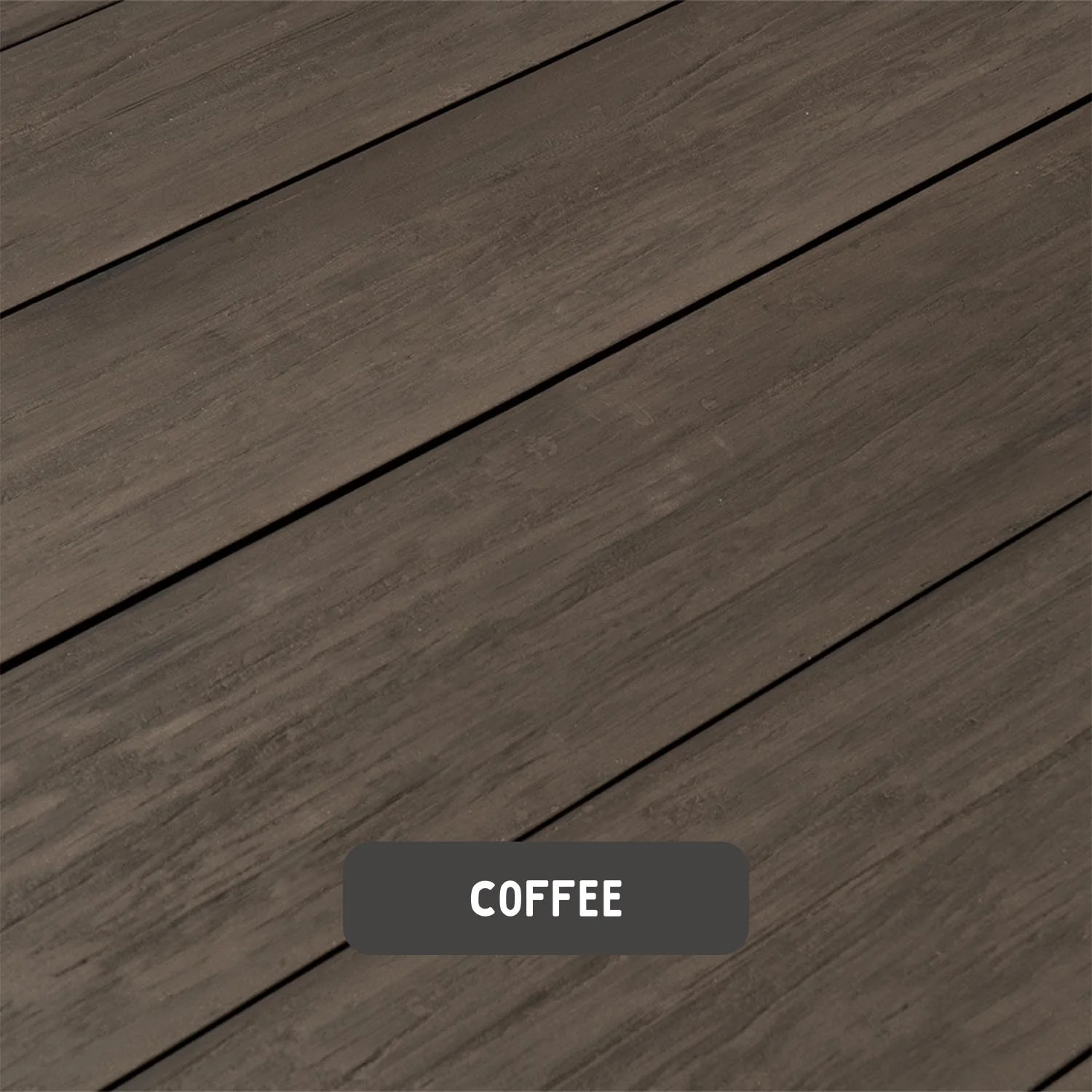 Coffee Rustic Decking Boards | 3600mm x 140mm x 25mm - Image 3