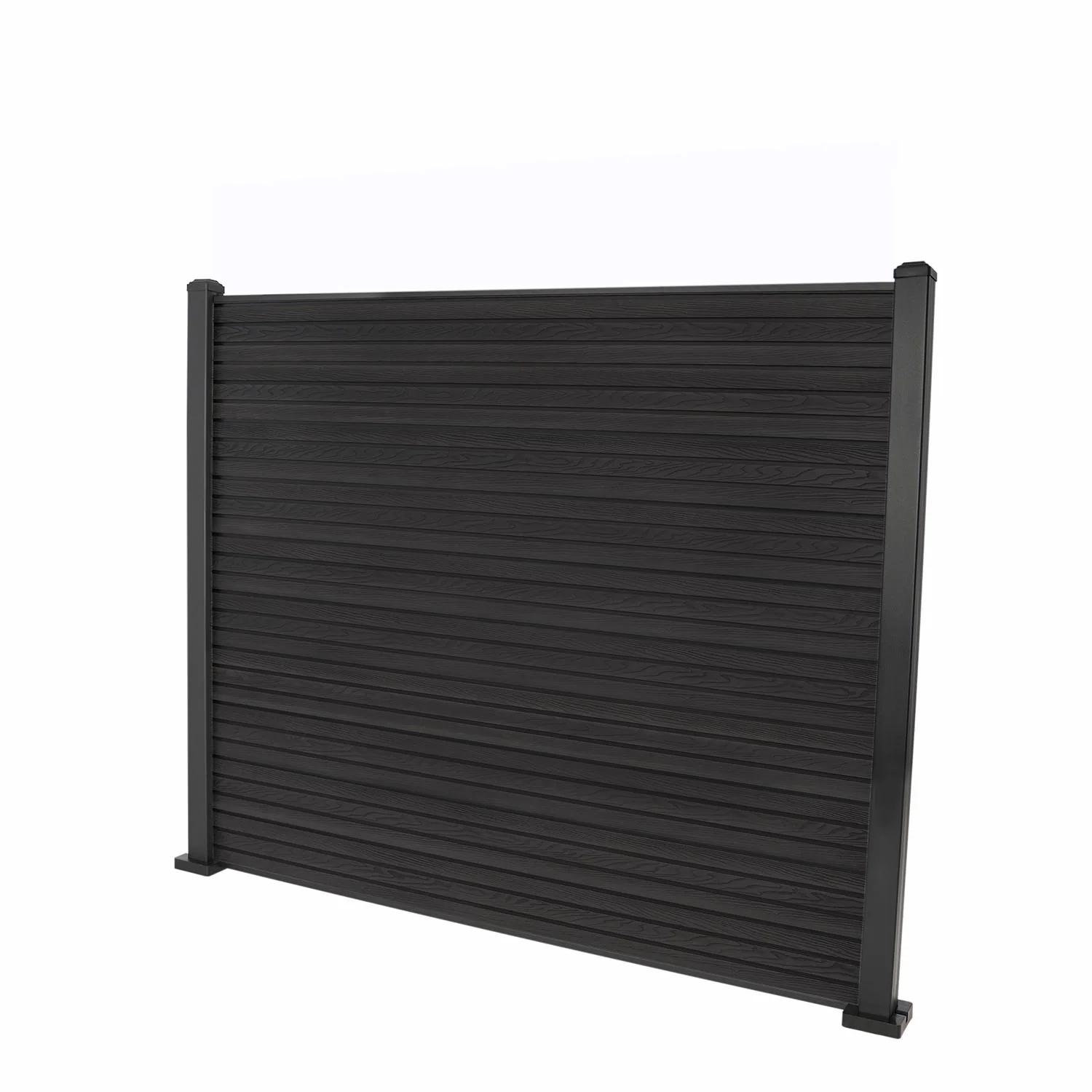 Dark Grey Core Fencing | Slatted - Image 10