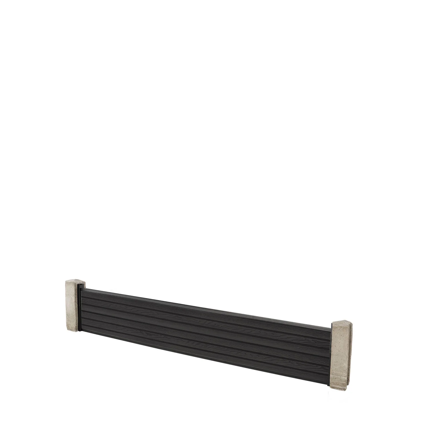 Dark Grey Core Fencing | Slatted - Image 12