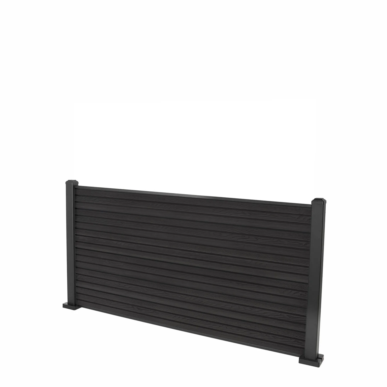 Dark Grey Core Fencing | Slatted - Image 8