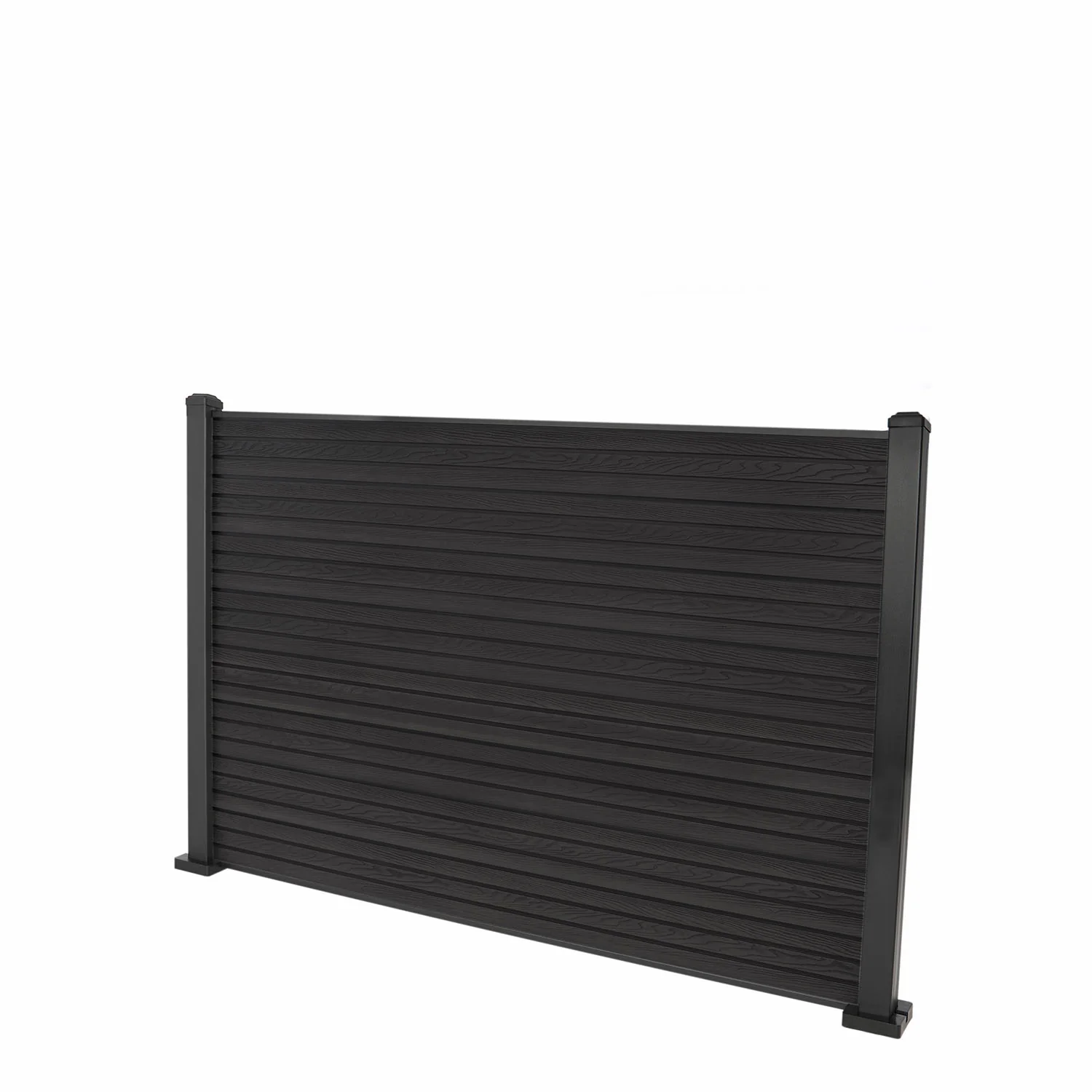 Dark Grey Core Fencing | Slatted - Image 9