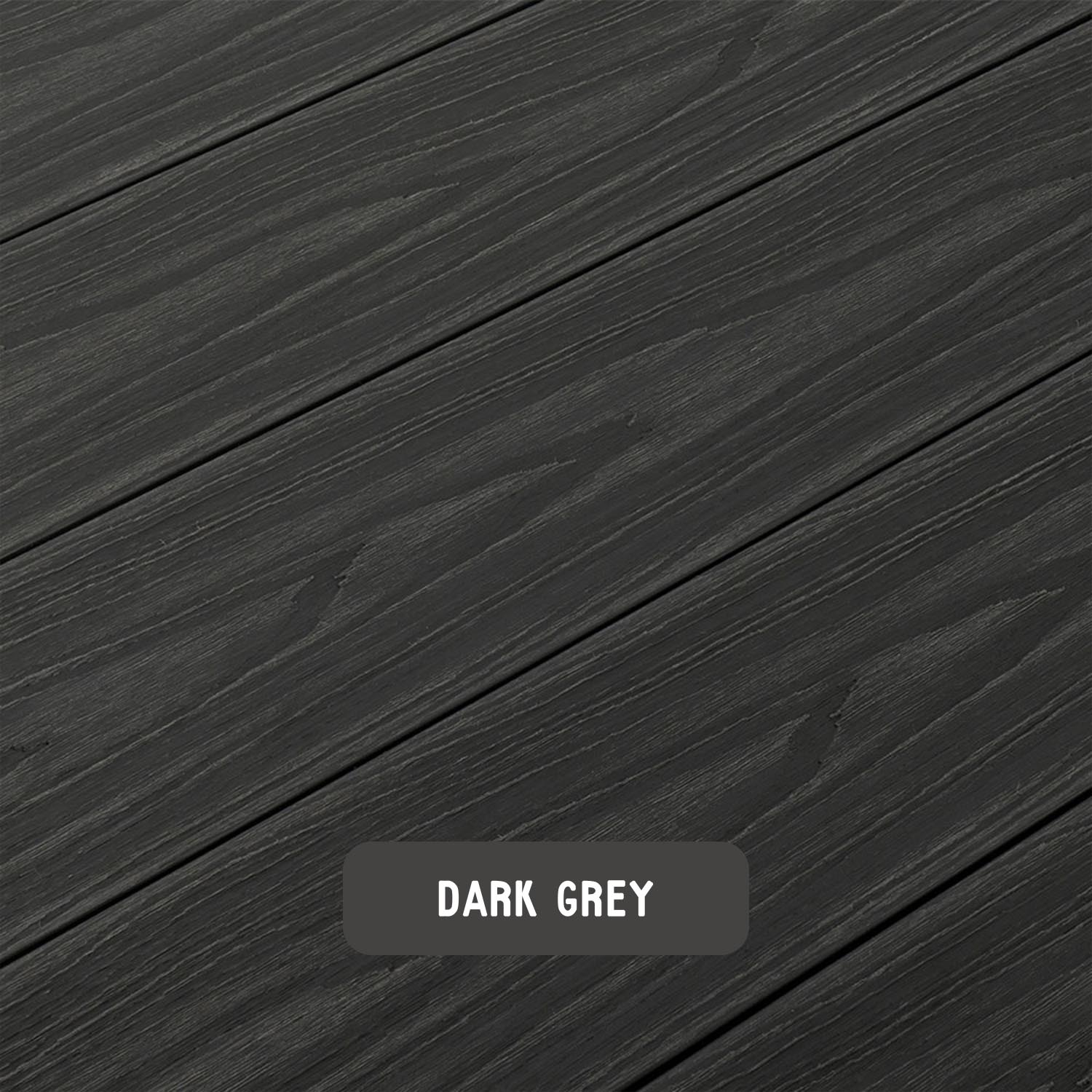 Dark Grey Premium Decking Boards | 3600mm x 140mm x 23mm - Image 3