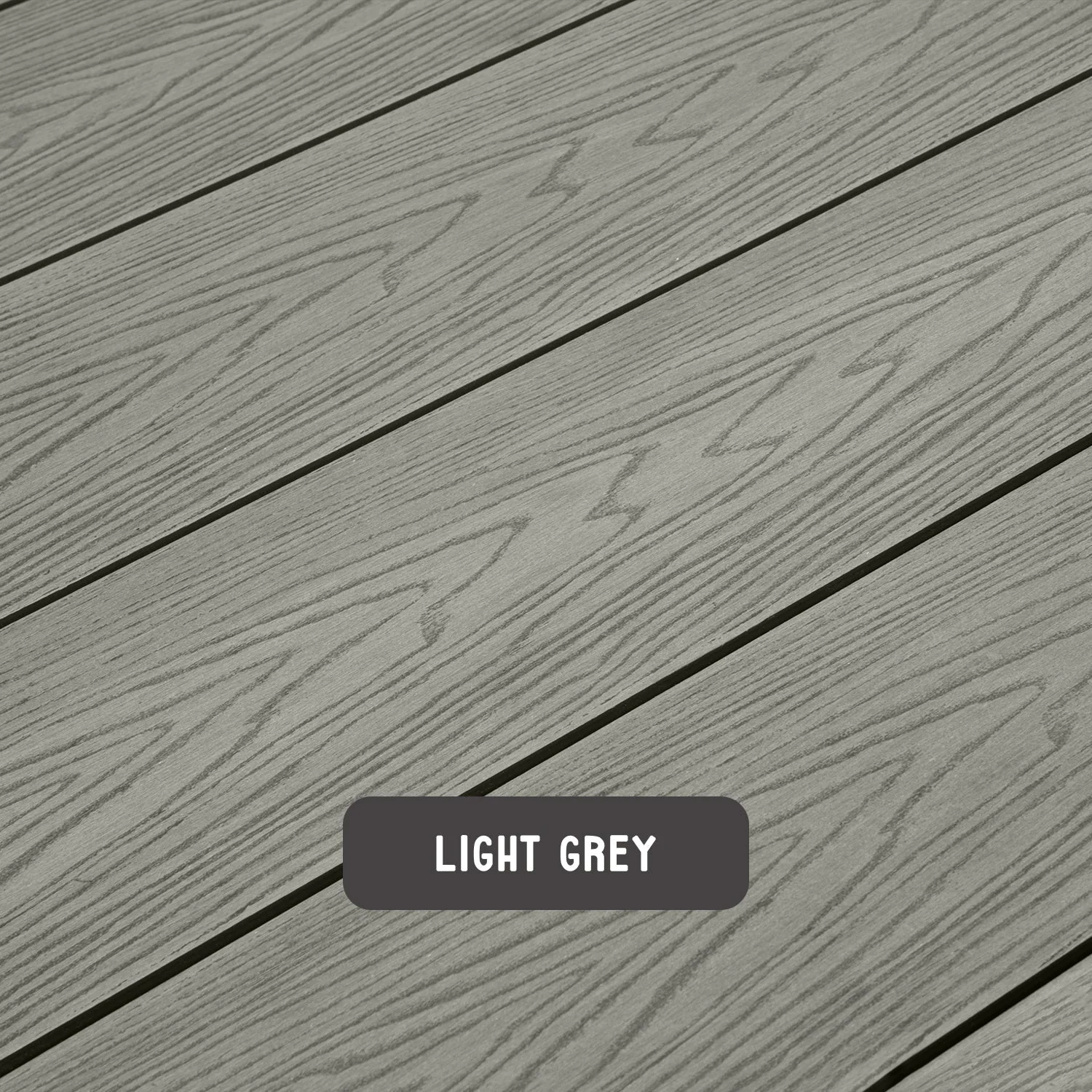 Light Grey Core Decking Boards | 5000mm x 146mm x 25mm - Image 3