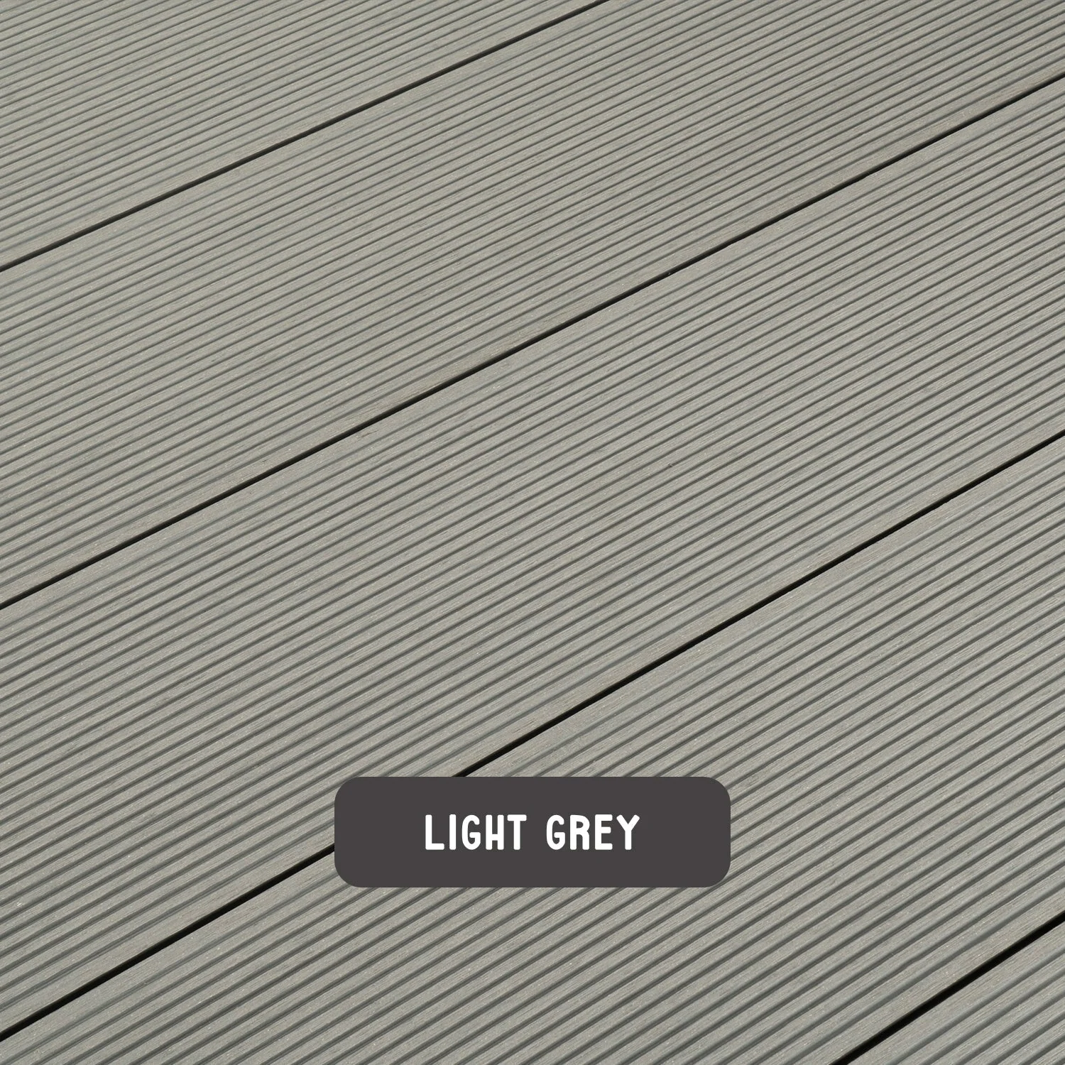 Light Grey Core Decking Boards | 5000mm x 146mm x 25mm - Image 4