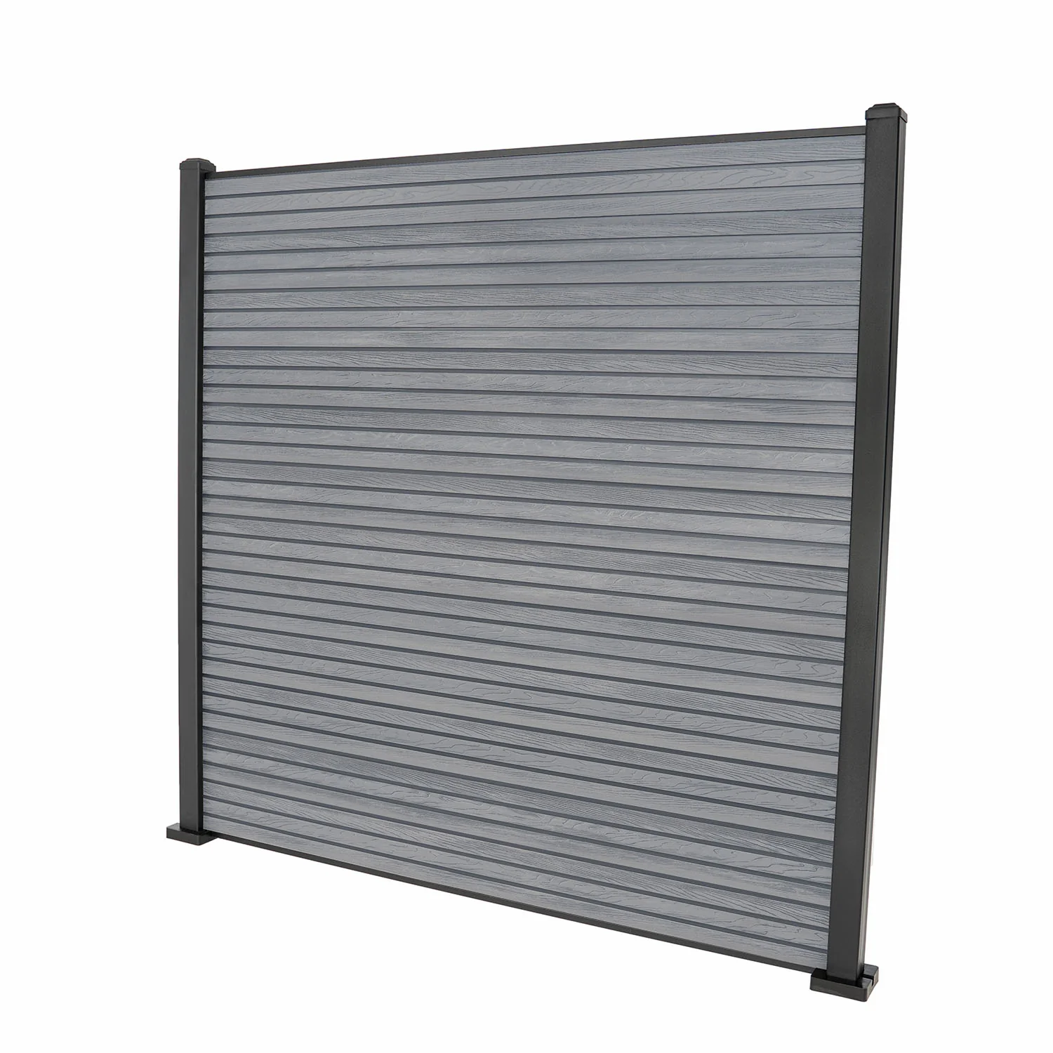 Light Grey Core Fencing | Slatted - Image 11