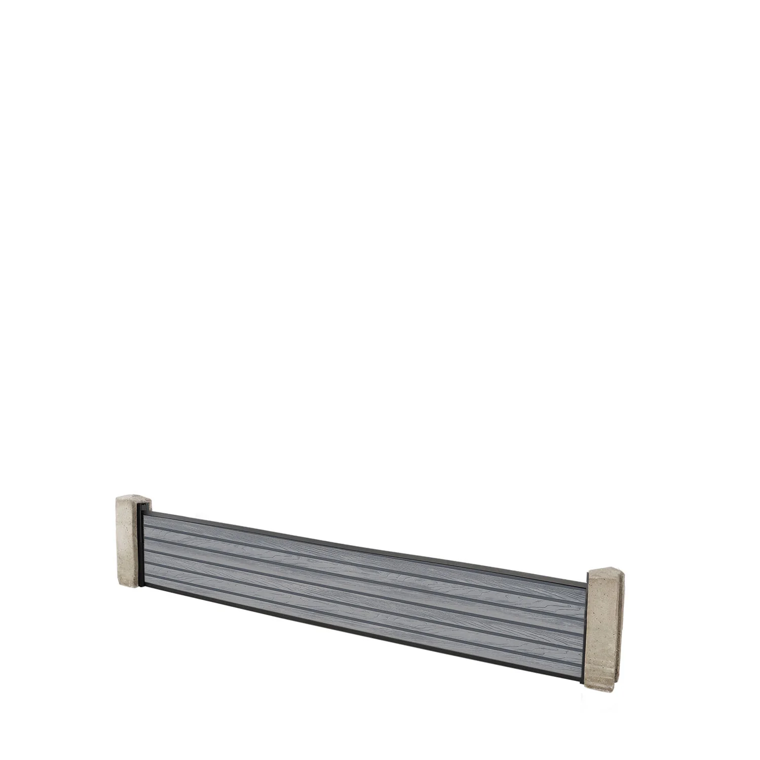 Light Grey Core Fencing | Slatted - Image 12