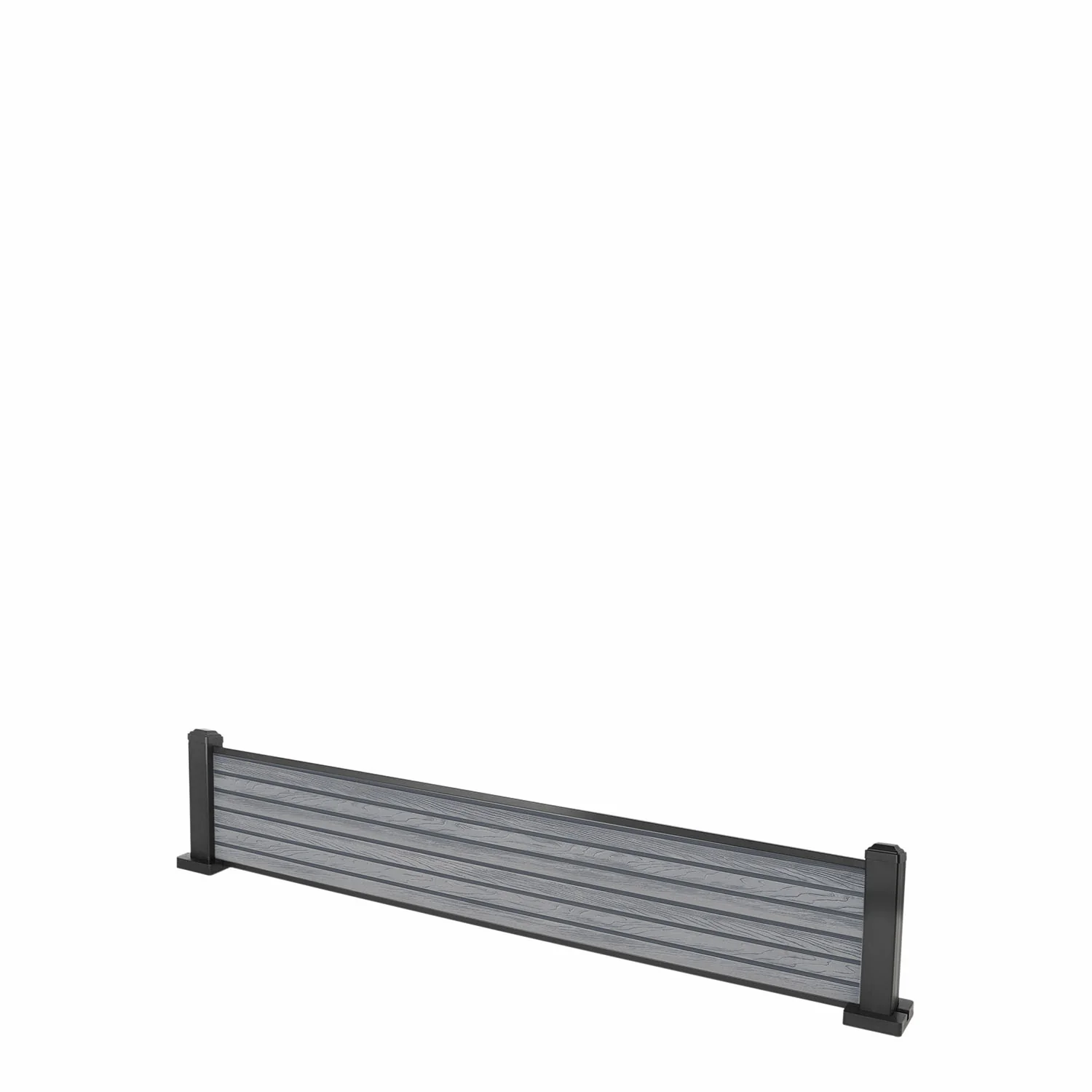 Light Grey Core Fencing | Slatted - Image 6