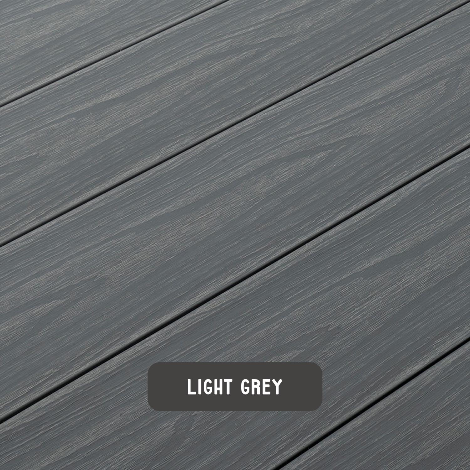 Light Grey Premium Decking Boards | 3600mm x 140mm x 23mm - Image 3